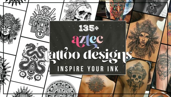Aztec Tattoo Ideas and Designs