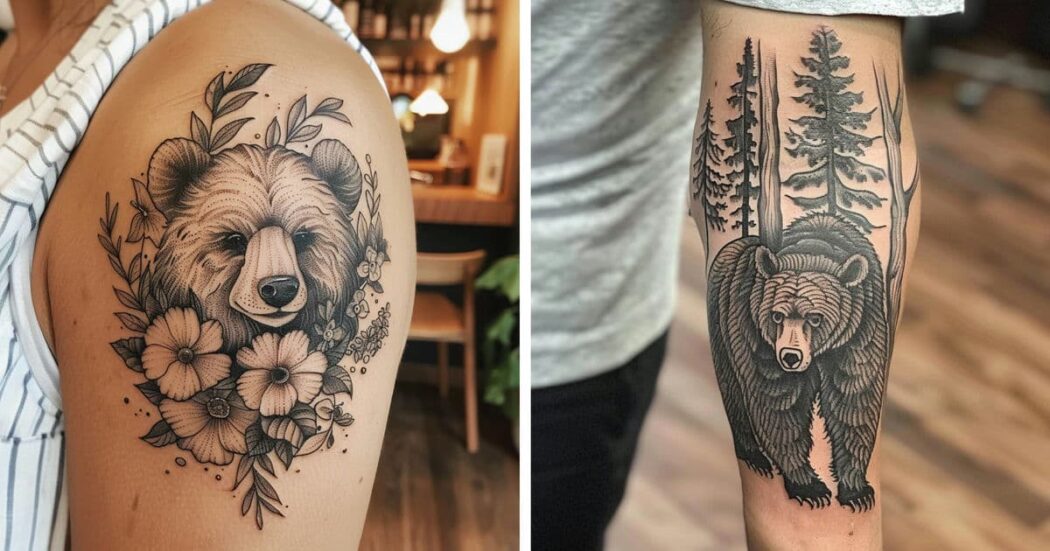 Bear Tattoo Designs - 130 Printable Designs & Ideas - World of Printables