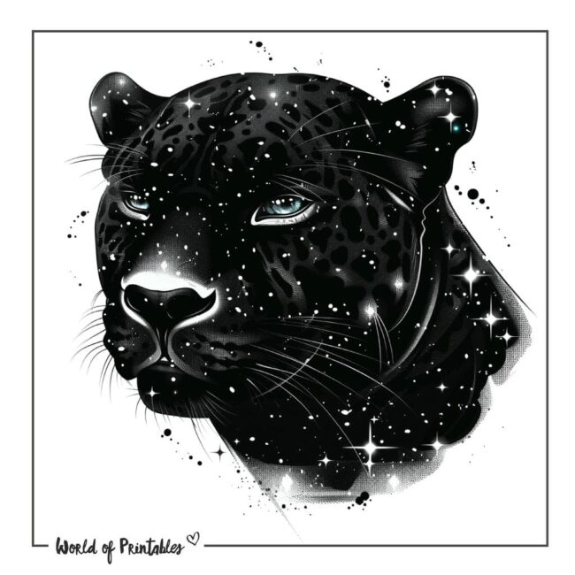 Beautiful Black Jaguar Tattoo Designs