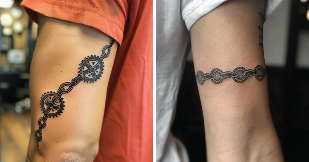 Bicycle Chain Tattoo Ideas