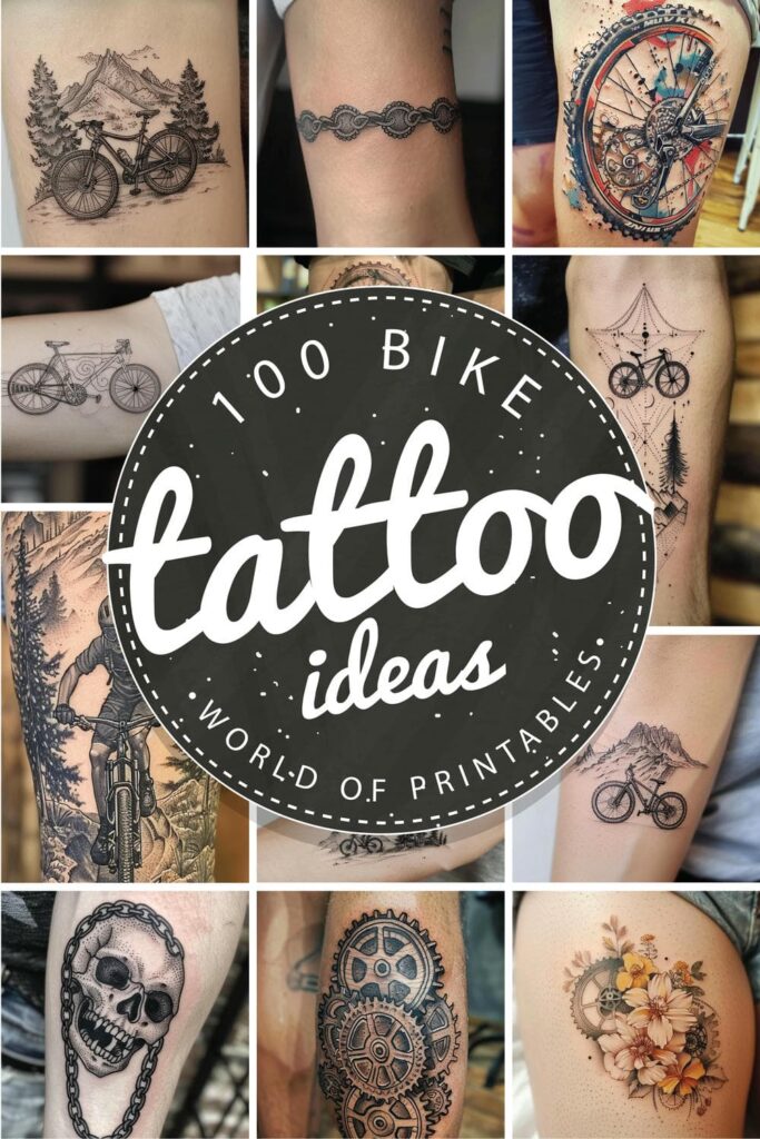 Bike Tattoo Designs and Ideas
