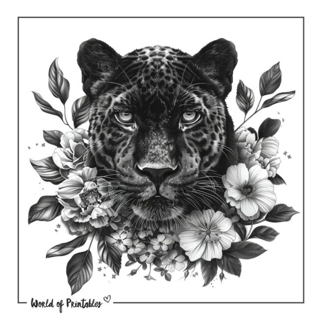 Black Jaguar Tattoo Designs-25