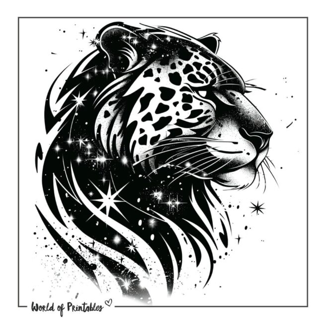 Black Jaguar Tattoo Designs-34