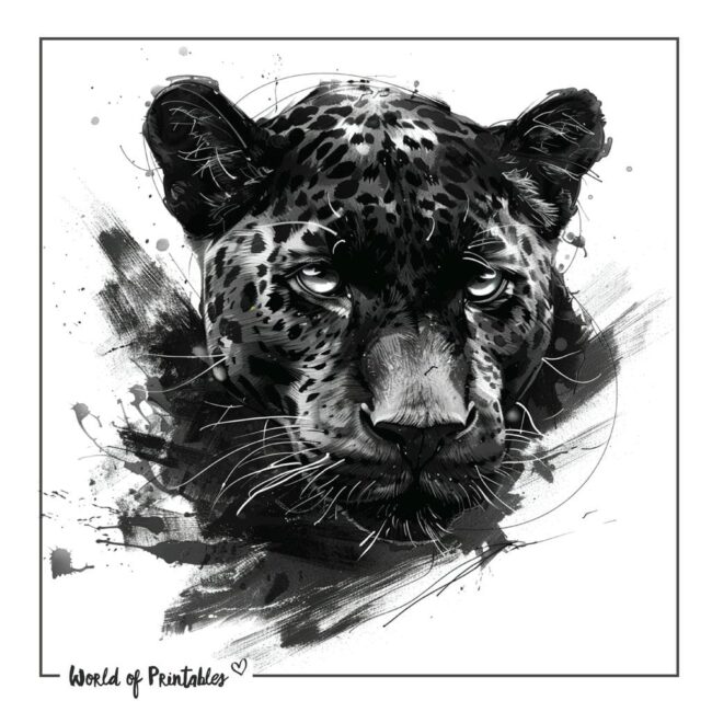 Black Jaguar Tattoo Designs-40