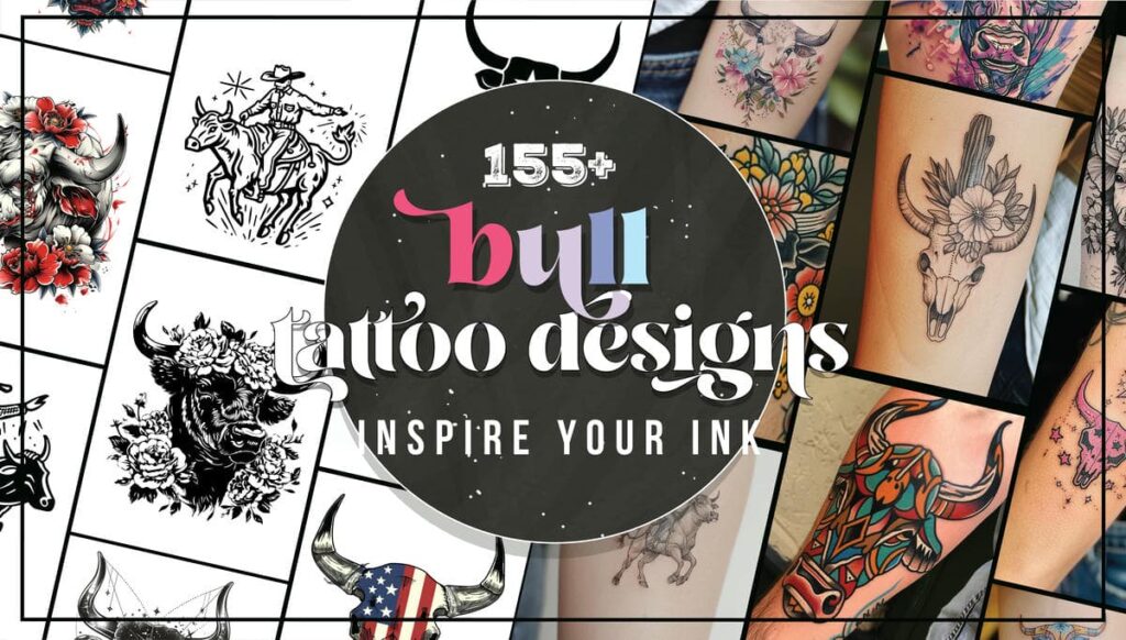 Bull Tattoo Ideas and Designs