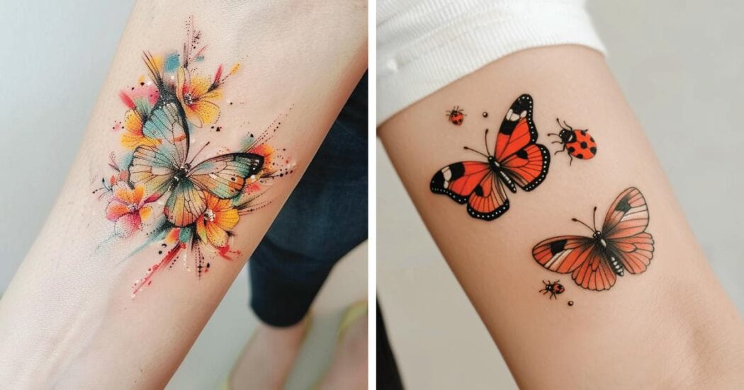 Butterfly Tattoo Designs - 260 Printable Designs & Ideas - World of ...