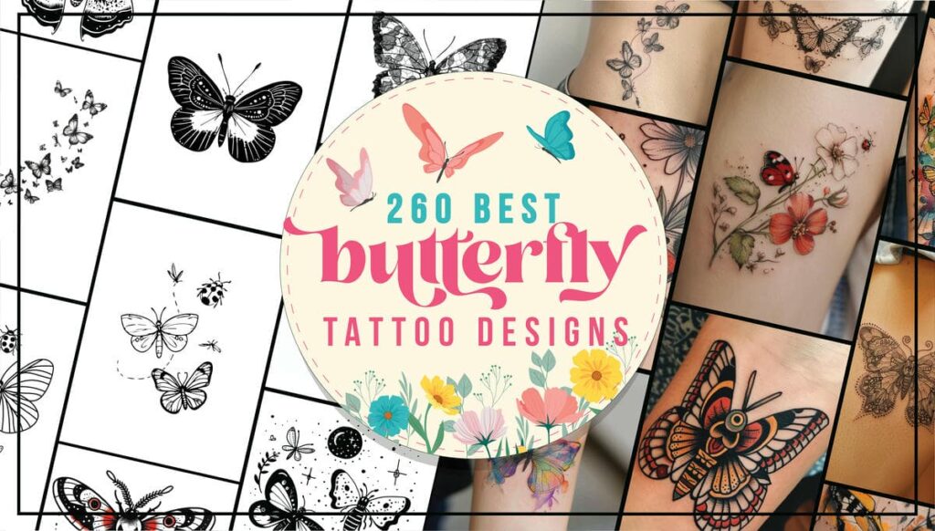 Butterfly Tattoo Ideas and Designs
