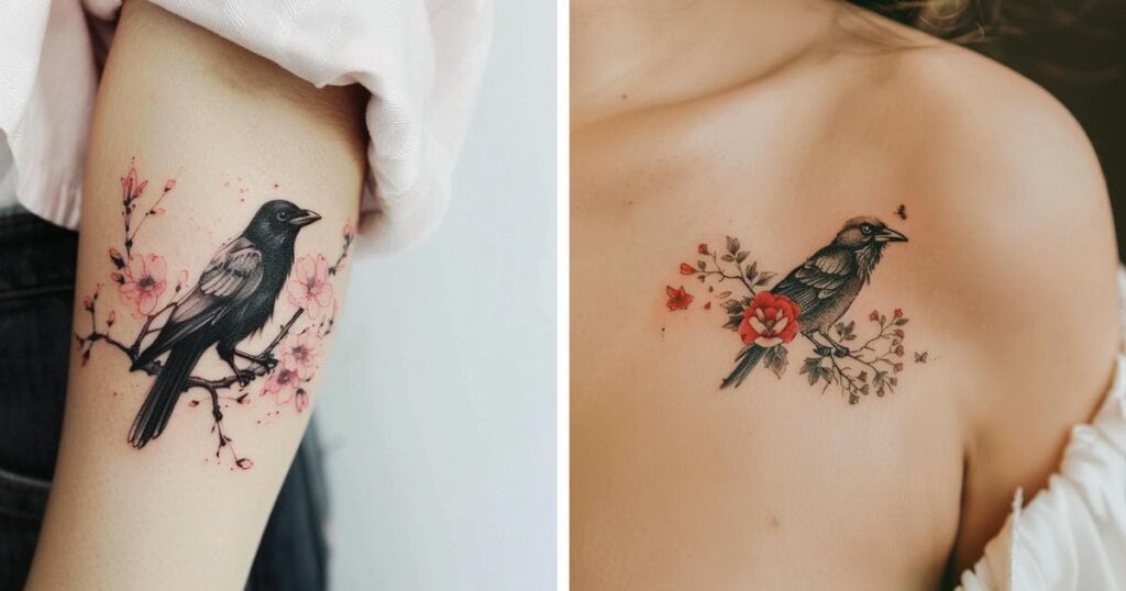 Crow Tattoo Ideas