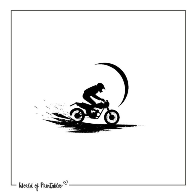 Dirt Bike Tattoo