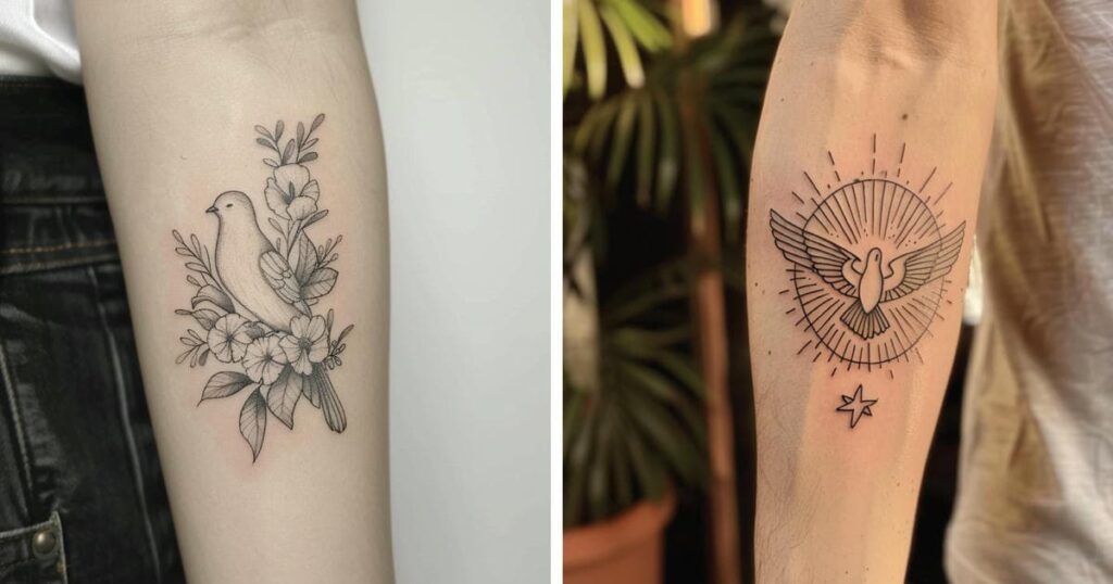 Dove Tattoo Ideas and Designs