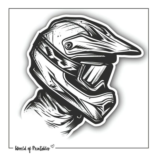 Mountain Bike Helmet Tattoo Designs