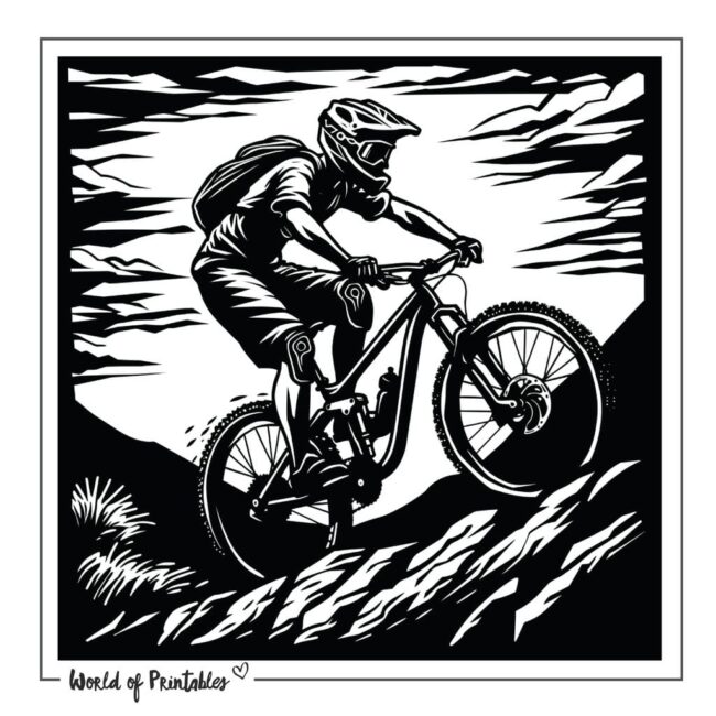 Mountain Bike Tattoo 10