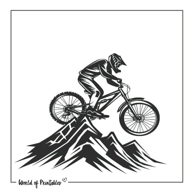 Mountain Bike Tattoo 14