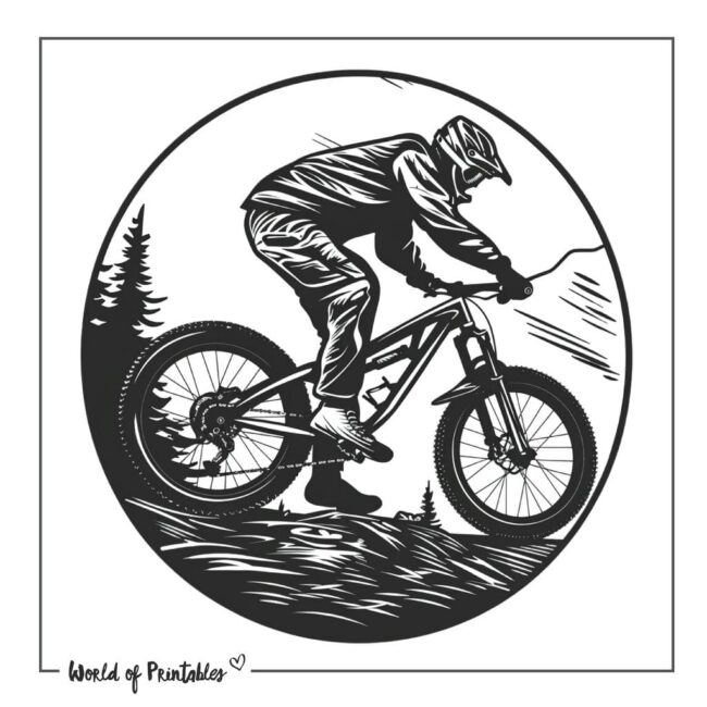 Mountain Bike Tattoo 19