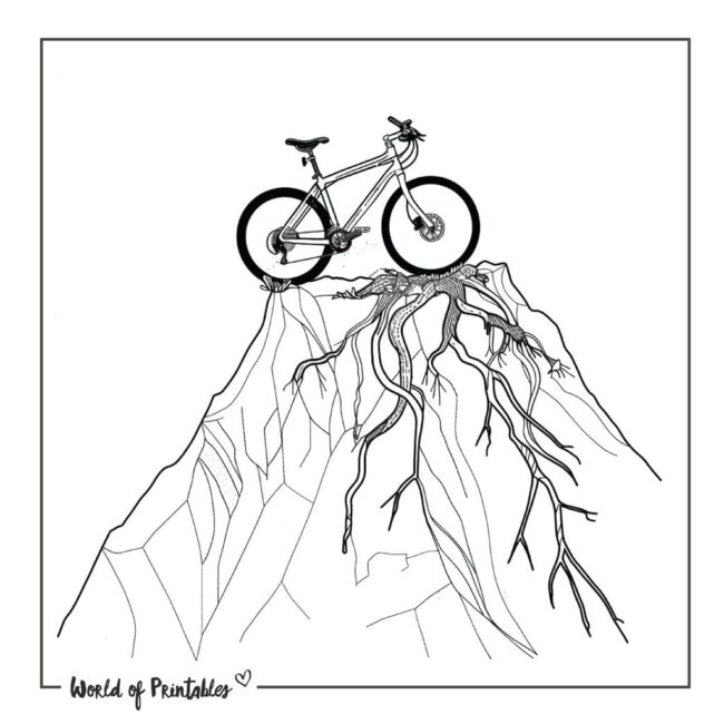 Mountain Bike Tattoo
