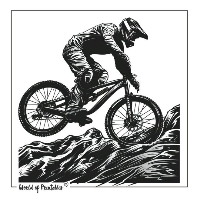 Mountain Bike Tattoo 7