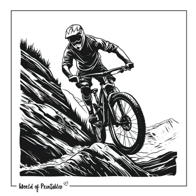 Mountain Bike Tattoo 9