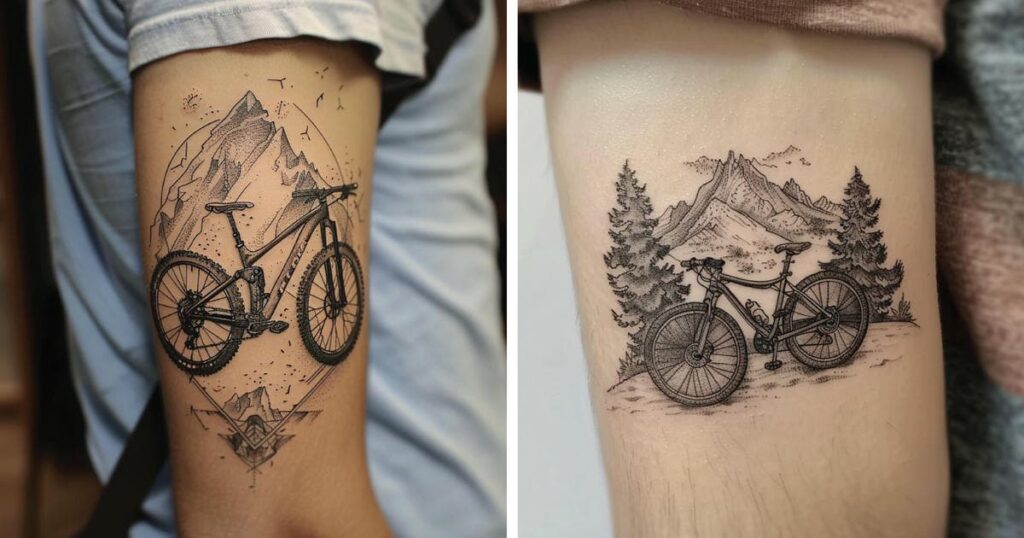 Mountain Bike Tattoo Ideas