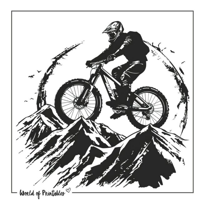 Mountain Bike Tattoo Ideas