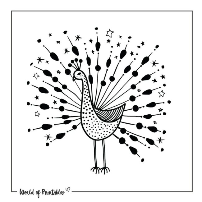Peacock Tattoo 24