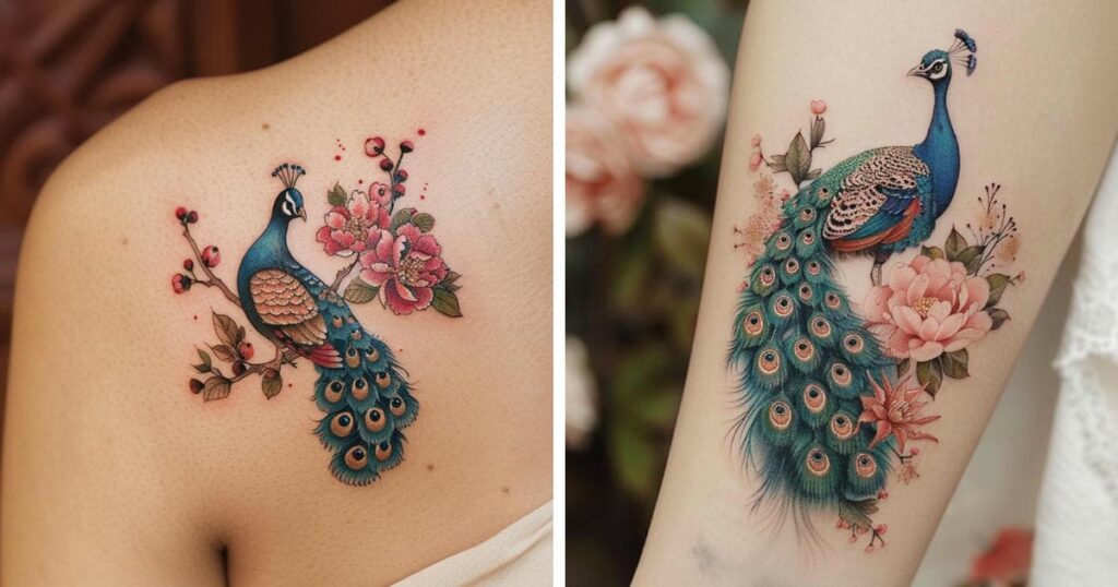 Peacock Tattoo Ideas