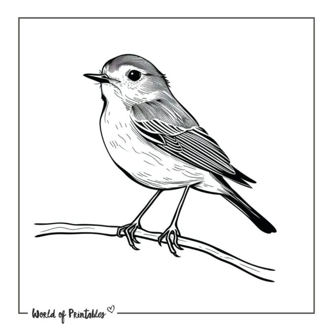 Pretty Robin Tattoo Designs