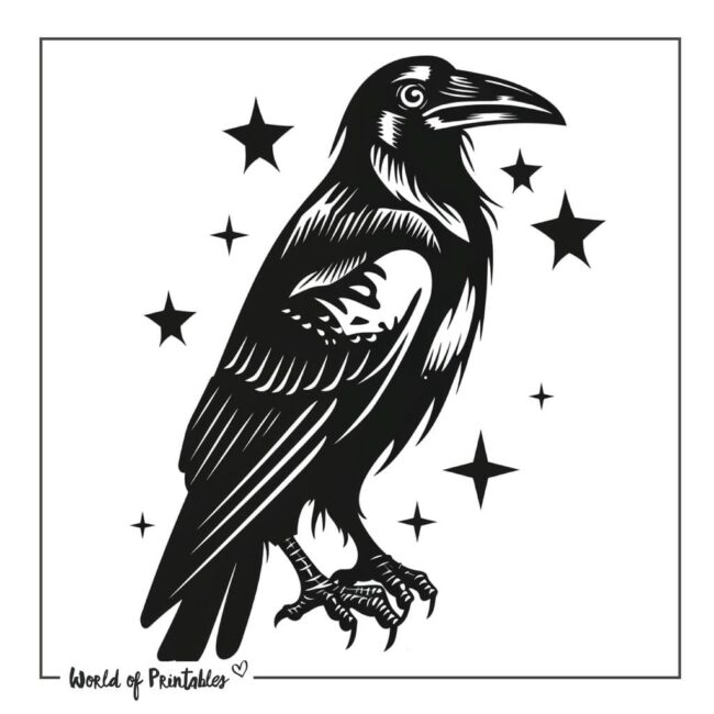 Raven Tattoo Designs-26