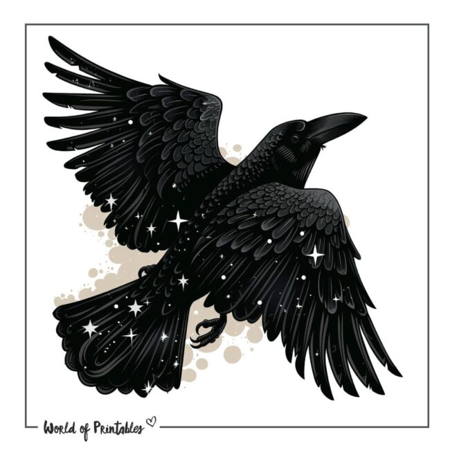 Raven Tattoo Designs-32