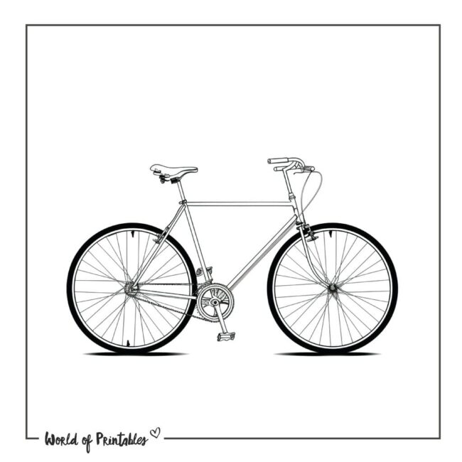 Road Bike Tattoo Designs