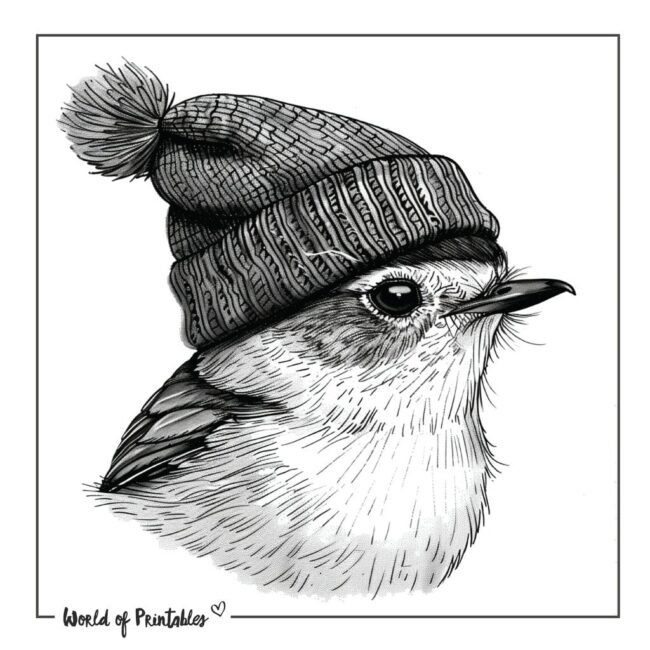 Robin Hat Tattoo Designs