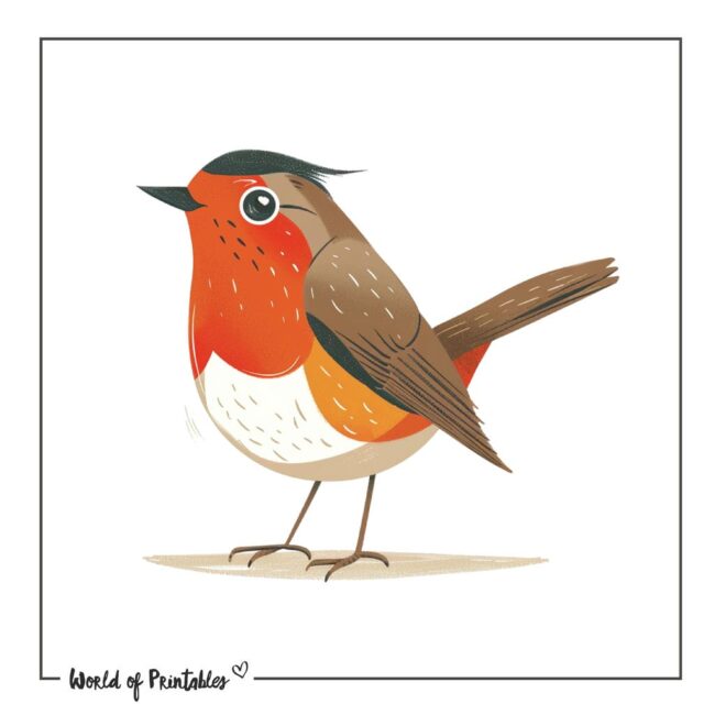 Robin Tattoo Design