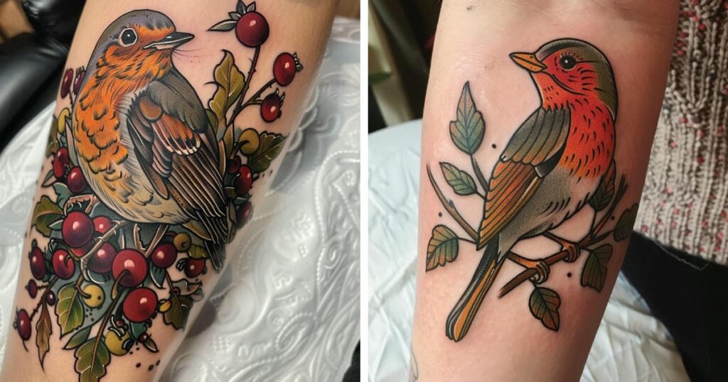 Robin Tattoo Ideas