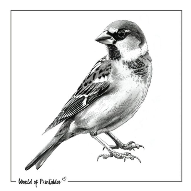 Sparrow Bird Tattoo Designs-07