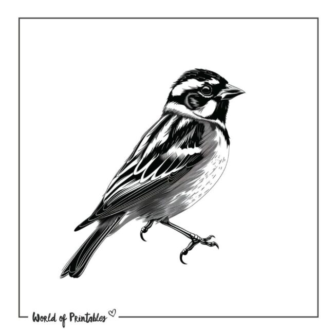 Sparrow Bird Tattoo Designs-31