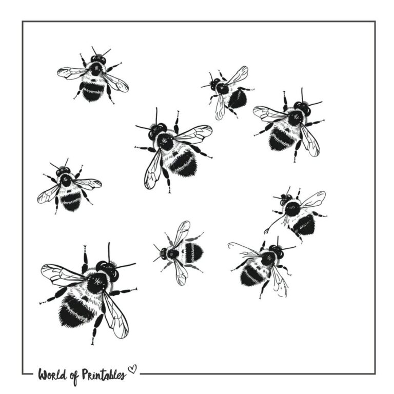 Bee Tattoo Designs - 200 Printable Designs &amp; Ideas - World of Printables