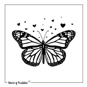 Butterfly and Heart Tattoo Designs - 60+ Printable Designs & Ideas ...