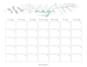 May 2025 Calendars | 100+ Best - World of Printables