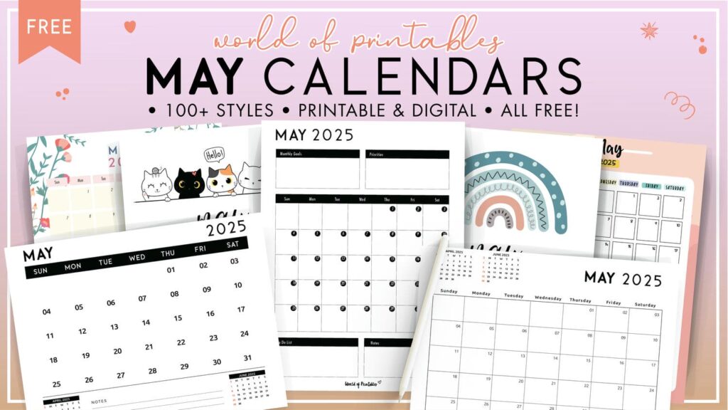 May Calendars