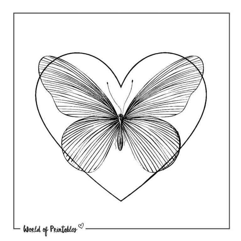 Butterfly and Heart Tattoo Designs - 60+ Printable Designs & Ideas ...