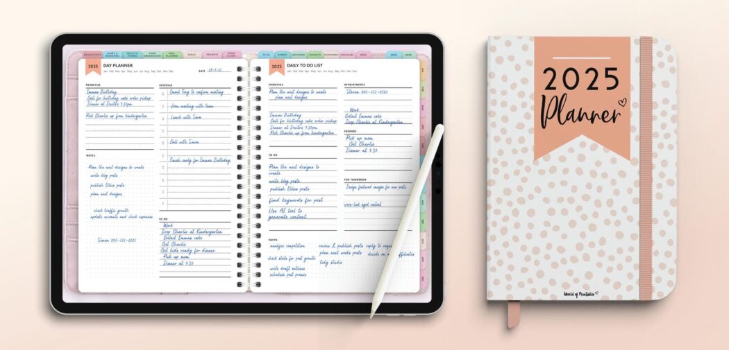 Free Digital Planner For 2025 - World of Printables