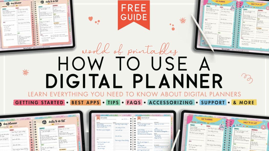 How To Use A Digital Planner World of Printables