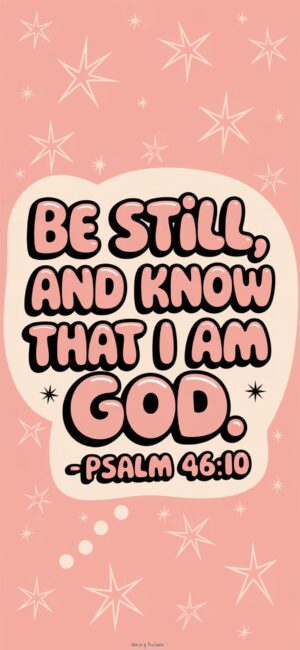 Be Still, And Know That I am God Faith-inspired backgrounds