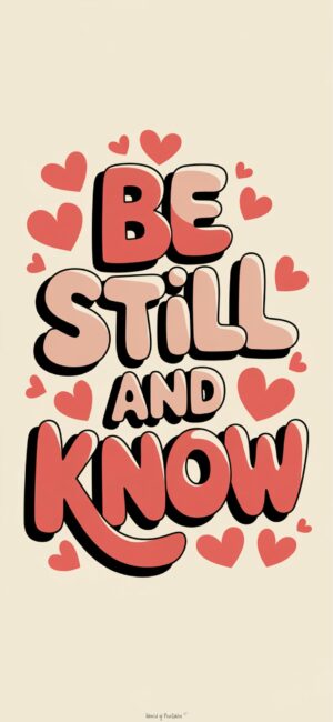 Be Still And Know Youth Christian wallpapers