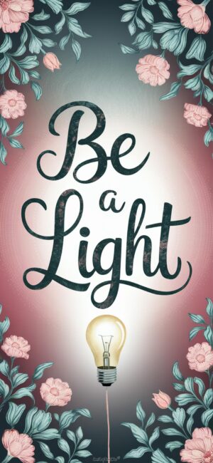Be a Light Jesus quote wallpaper backgrounds