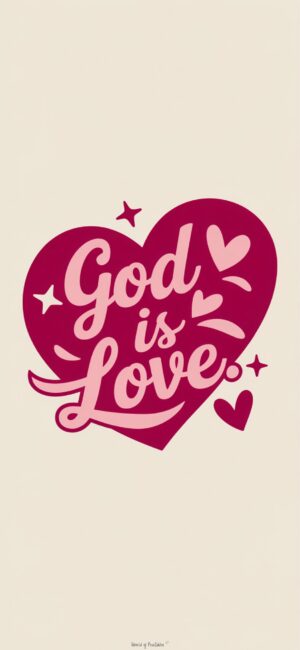 God is Love Inspiring Christian backgrounds