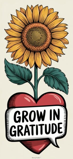 Grow in Gratitude Scripture quotes for inner peace