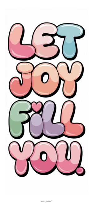 Let Joy Fill You Cute Feminine Christian wallpapers