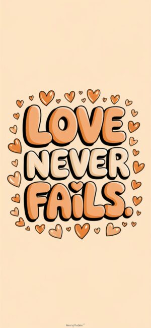 Love Never Fails Christian wallpapers