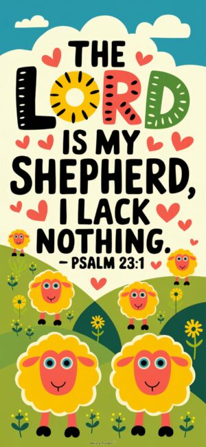 The Lord is My Shepherd, I Lack Nothing Christian quote wallpapers