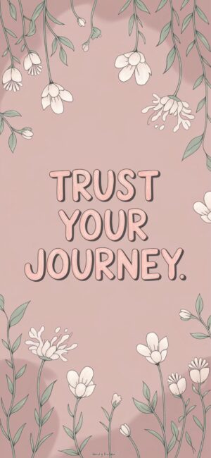 Trust Your Journey Bible verse wallpapers